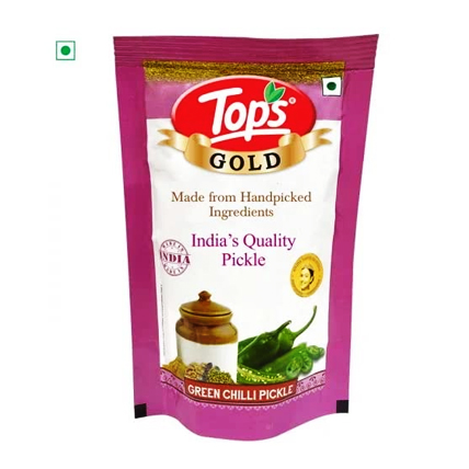 Tops Gold Pickle Green Chilli